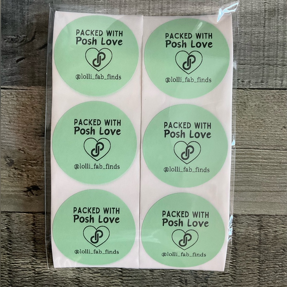 100 Custom Packed With Posh Love Stickers - Picture 5 of 7
